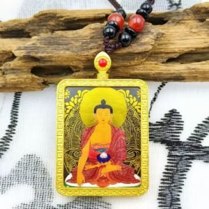 Thangka of Shakyamuni Buddha Portable Thangka Buddha Plaque01