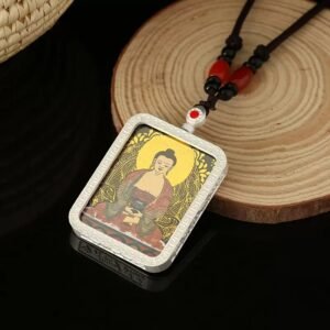 Amitabha Buddha Thangka Portable Thangka Buddha Plaque03