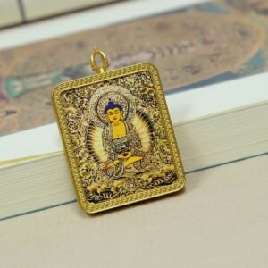 Amitabha Buddha Thangka Portable Thangka Buddha Plaque04