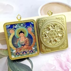 Amitabha Buddha Thangka Portable Thangka Buddha Plaque05