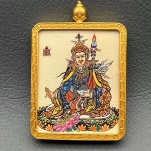 Thangka of Padmasambhava Portable Thangka Buddha Plaque02