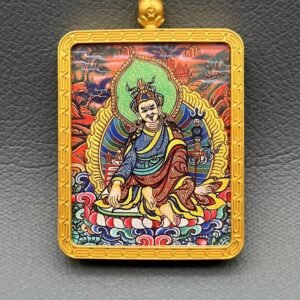 Thangka of Padmasambhava Portable Thangka Buddha Plaque03